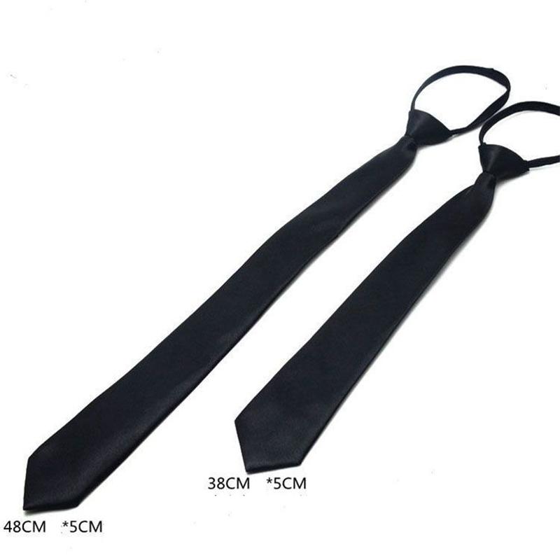 students necktie 5cm zipper length 38cm 48cm polyester solid black red dark blue graduation choir 10pcs/lot
students necktie 5cm zipper length 38cm 48cm polyester solid black red dark blue graduation choir 10pcs/lot