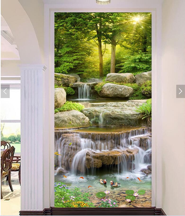 3d wallpaper on the wall custom photo Mountain waterfall water landscape porch Home improvement 3d wall murals wallpaper for living room, Green
3d wallpaper on the wall custom photo Mountain waterfall water landscape porch Home improvement 3d wall murals wallpaper for living room, Green
