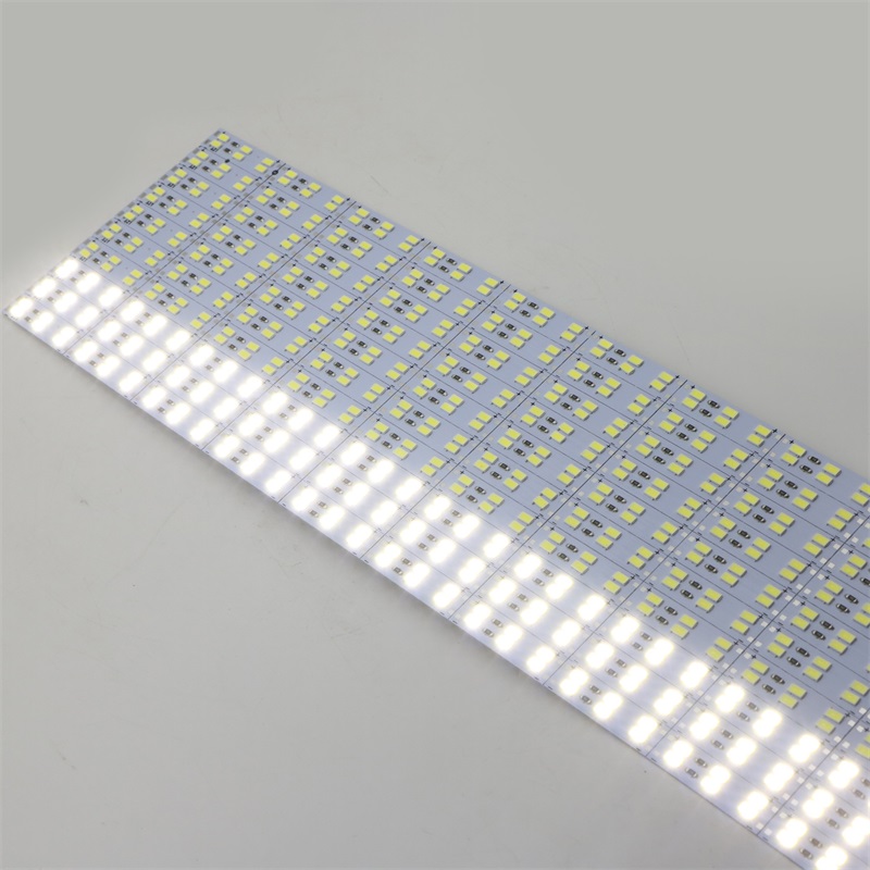 Double Row 1m DC 12V 144pcs * SMD 5630 5730 LED Bar Rigid LED Strip 100cm Cabinet Light White 50m/lot