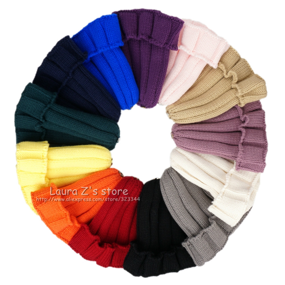 LAURASHOW Children Winter Raccoon Fox Fur Hat Girls Boys Real Fur pompoms Ball Baby Beanies Cap Kids Knitted Hats D18110601