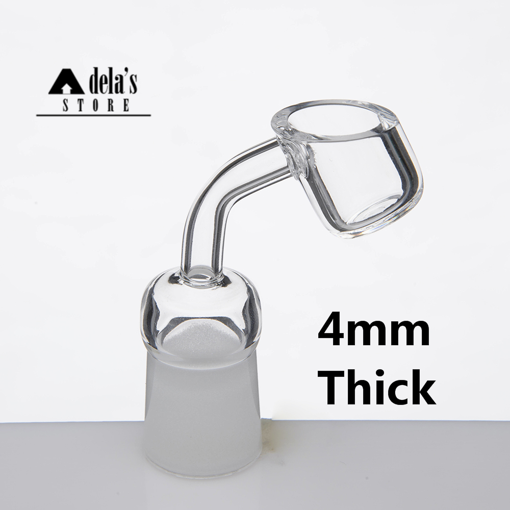4mm Thick Quartz Banger smoke Nail 45 Degree Bowl Diameter 21.5mm Domeless Nails 10mm 14mm 18mm Female Male Dab Rigs
4mm Thick Quartz Banger smoke Nail 45 Degree Bowl Diameter 21.5mm Domeless Nails 10mm 14mm 18mm Female Male Dab Rigs