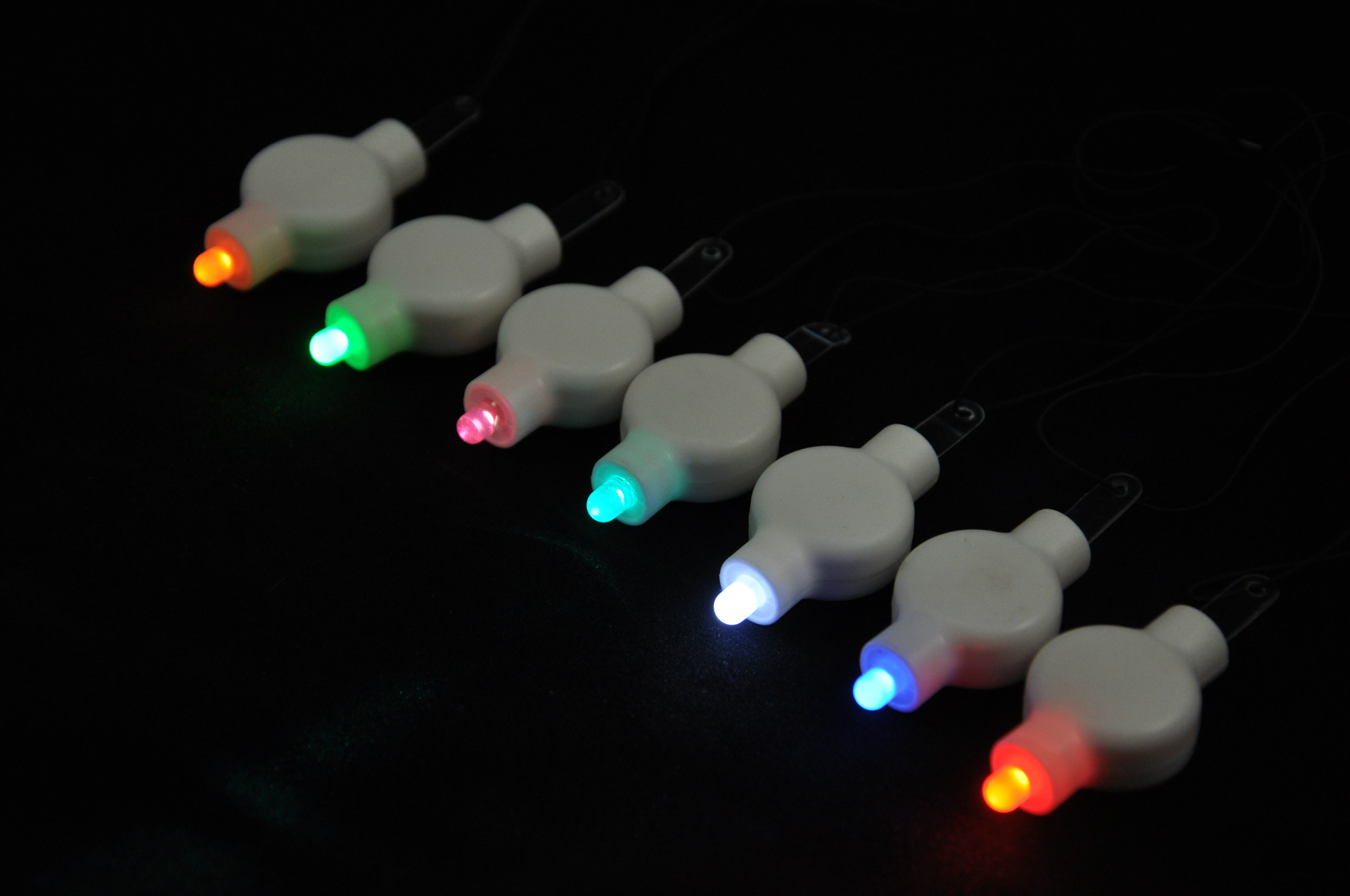 Mini Paper Lantern Hanging LED Decoration Floral Light With Line for Flower Wedding Decoration 10cs/lot