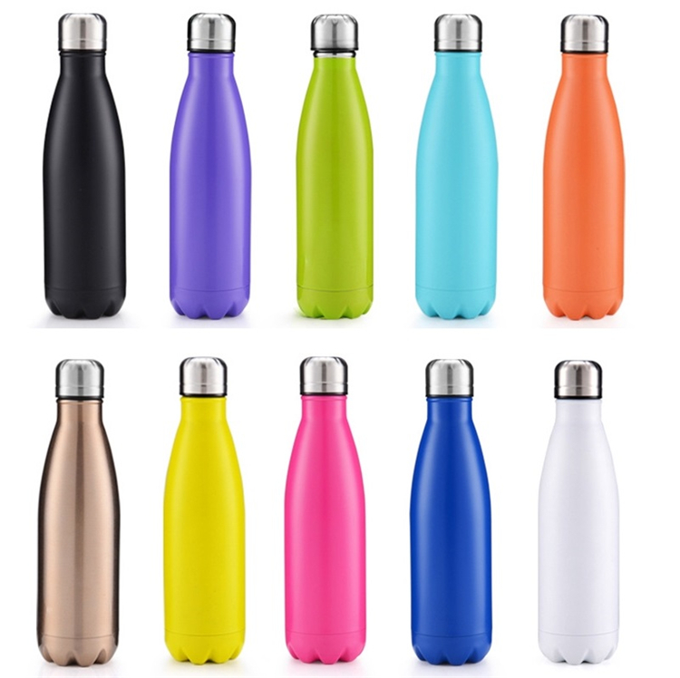 Newest 350ml / 500ml Vacuum Cup Coke Mug Stainless Steel Bottles Insulation Cup Thermoses Fashion Movement Veined Water Bottles B1124
Newest 350ml / 500ml Vacuum Cup Coke Mug Stainless Steel Bottles Insulation Cup Thermoses Fashion Movement Veined Water Bottles B1124