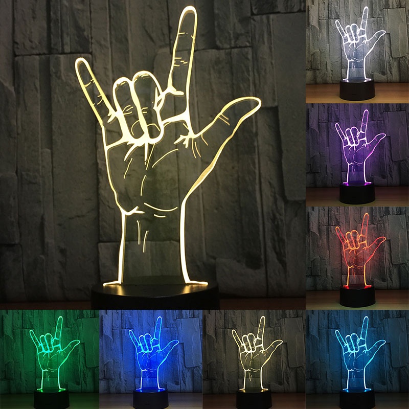 I Love You Gesture 3D Acrylic LED Night Light Touch Switch Desk Table Lamp Party Decorative Light Valentines Day Gift
I Love You Gesture 3D Acrylic LED Night Light Touch Switch Desk Table Lamp Party Decorative Light Valentines Day Gift