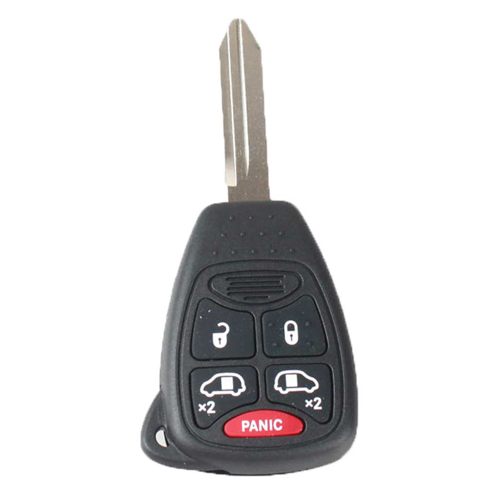 5Buttons Replacement Head Ignition Keyless Remote Key Fob Clicker Transmitter For Car Dodge
