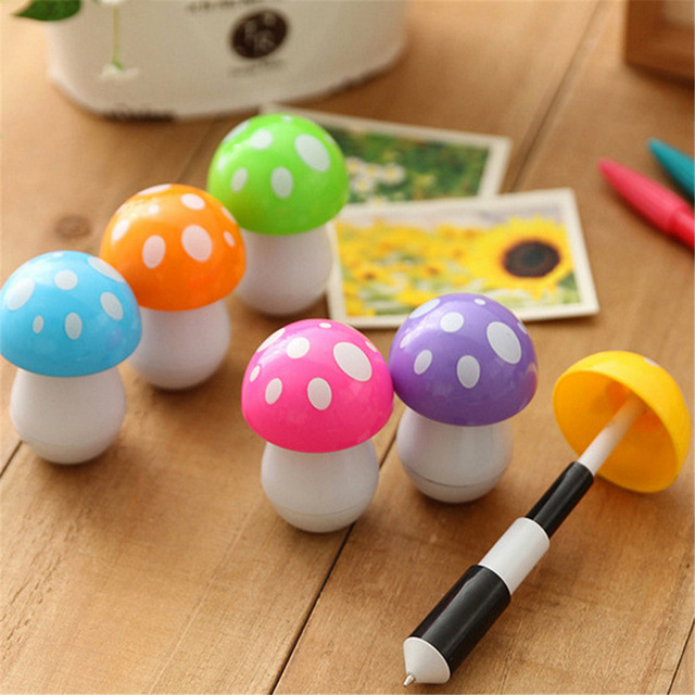 Cute cartoon retractable ballpoint pen pills mushroom pen creative cartoon pen student prize, Blue;orange
Cute cartoon retractable ballpoint pen pills mushroom pen creative cartoon pen student prize, Blue;orange