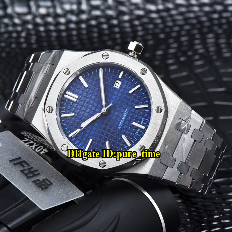 New 41mm Royal Date 15400ST.OO.1220ST.03 Blue Texture Dial 15400 Automatic Mens Watch Stainless Steel Band High Quality Gents Watches, A-b01e
New 41mm Royal Date 15400ST.OO.1220ST.03 Blue Texture Dial 15400 Automatic Mens Watch Stainless Steel Band High Quality Gents Watches, A-b01e