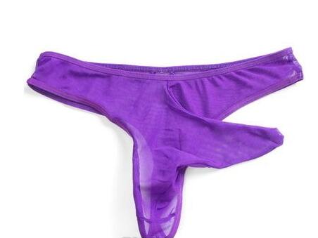 new Wholesale Men's underwear sexy thong T pants low-waist transparent yarn lure temptation slim tight bag pants 3piece/lot, Blue
new Wholesale Men's underwear sexy thong T pants low-waist transparent yarn lure temptation slim tight bag pants 3piece/lot, Blue