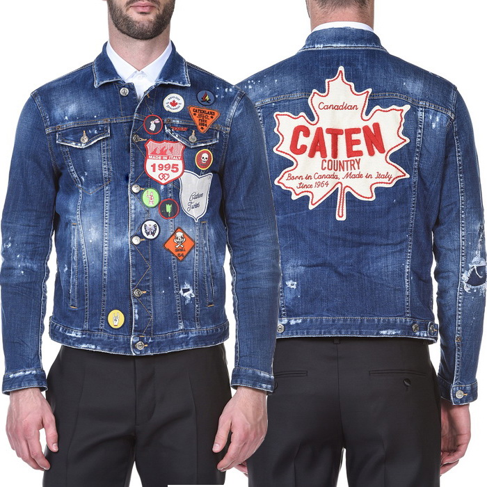 Men Denim Jacket With Patches Applique Slim Fit Short Style Painted Distressed Fade Cowboy Outerwear Male, D2-2811
Men Denim Jacket With Patches Applique Slim Fit Short Style Painted Distressed Fade Cowboy Outerwear Male, D2-2811