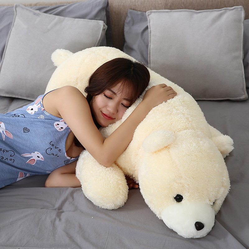 Dorimytrader Lovely Soft Animal Polar Bear Plush Toy Giant Stuffed Cartoon Bears Doll Pillow Christmas Gift 31inch 80cm DY50526, Light yellow
Dorimytrader Lovely Soft Animal Polar Bear Plush Toy Giant Stuffed Cartoon Bears Doll Pillow Christmas Gift 31inch 80cm DY50526, Light yellow