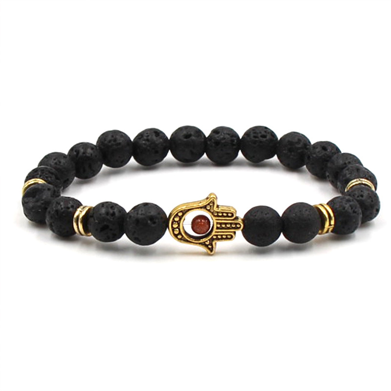 Beaded Strands Bracelet Fatima Lava Rock Owl Buddha Lion Alloy Gold Plated Bangles For Women Bracelets
Beaded Strands Bracelet Fatima Lava Rock Owl Buddha Lion Alloy Gold Plated Bangles For Women Bracelets