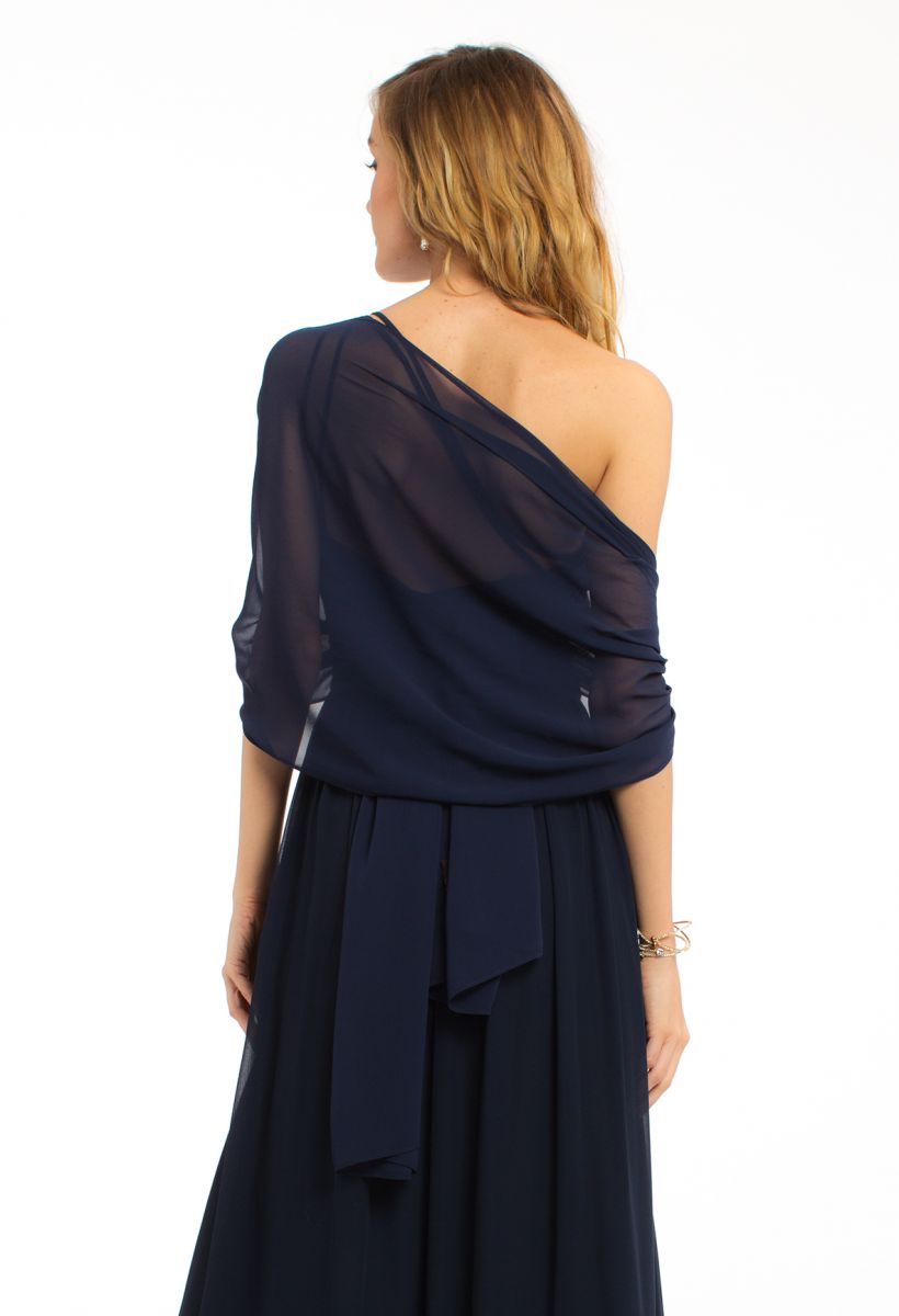 New Summer Chiffon Bridesmaid Dresses Long Ruched A-line Maid of Honor Dresses Plus Size Formal Party Evening Gowns With Shawl