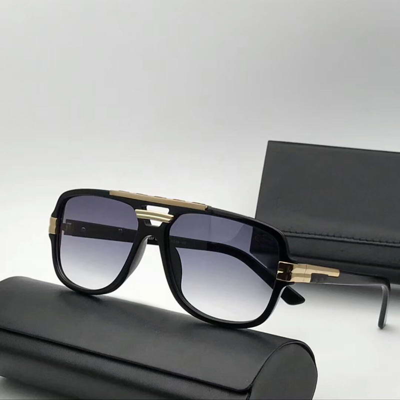 Men 8037 Sunglasses Black Gold/Grey Gradient Lens 61MM Shades mens sunglasses glasses Gafas de sol New with box, White;black
Men 8037 Sunglasses Black Gold/Grey Gradient Lens 61MM Shades mens sunglasses glasses Gafas de sol New with box, White;black