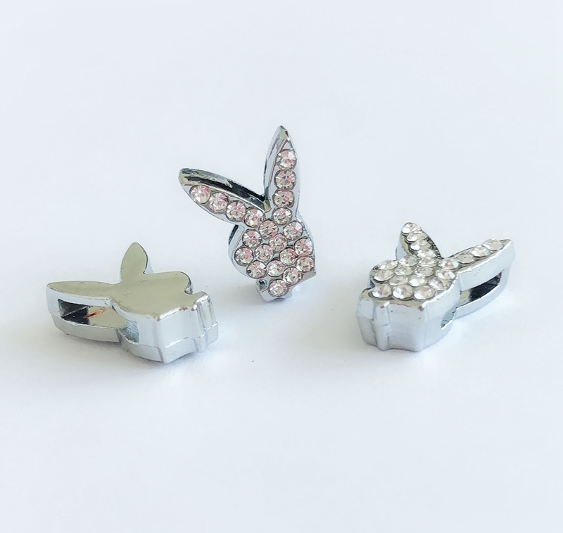 30PCs 8MM Full Rhinestone Rabbit Head Slide Charms DIY Accessory Fit 8mm Bracelet Wristbands Pet Collar Name Belts, Bronze;silver
30PCs 8MM Full Rhinestone Rabbit Head Slide Charms DIY Accessory Fit 8mm Bracelet Wristbands Pet Collar Name Belts, Bronze;silver
