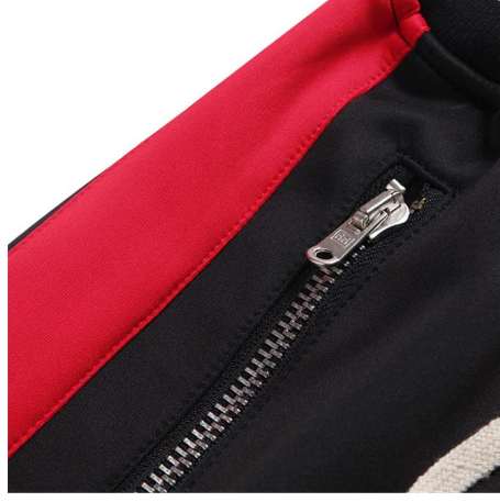 Huation New Men Striped Track Pants Casual Skinny Jogger Fitness Zipper Trousers Mens Hip Hop Tracksuit Sweatpants Unisex Pants