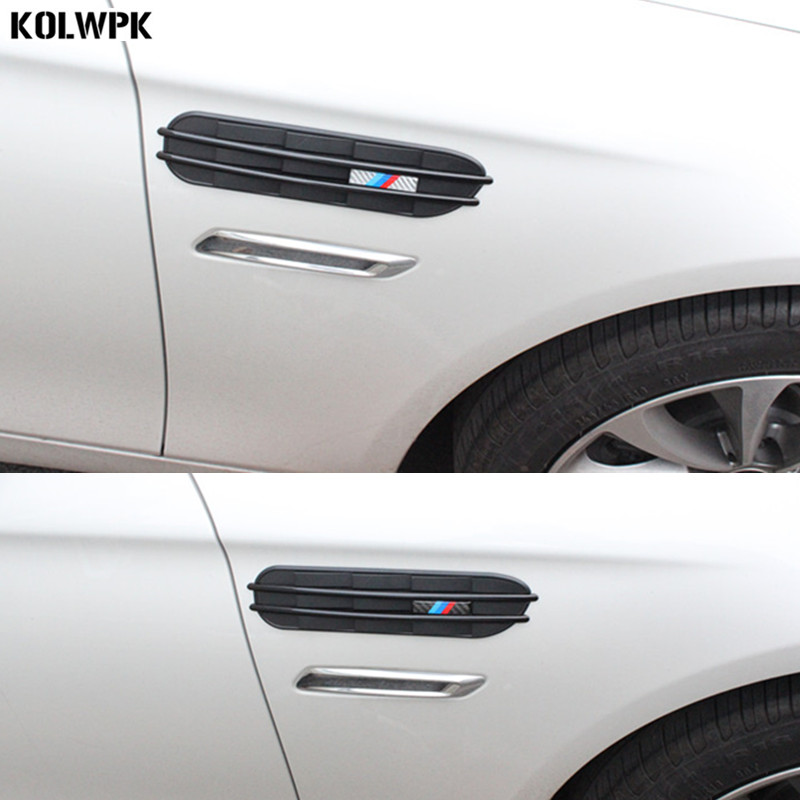 2x Black Decorative Front Fender Side Vent Grills Self-Adhesive Air Flow Exterior For All BMW M E36 E46 E90 3 Series 5 Series
2x Black Decorative Front Fender Side Vent Grills Self-Adhesive Air Flow Exterior For All BMW M E36 E46 E90 3 Series 5 Series