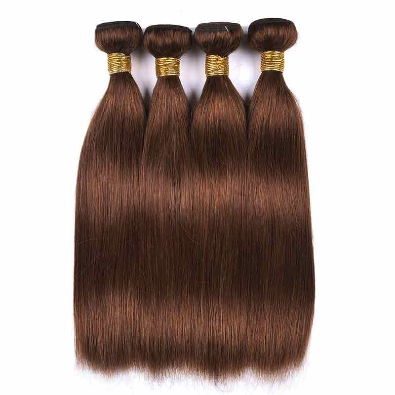 silk straight haur 100 human hair bundles 4 pcs lot weaves brazilian peruvian hair extensions color 1b 4 8 613 gray 1224 inches