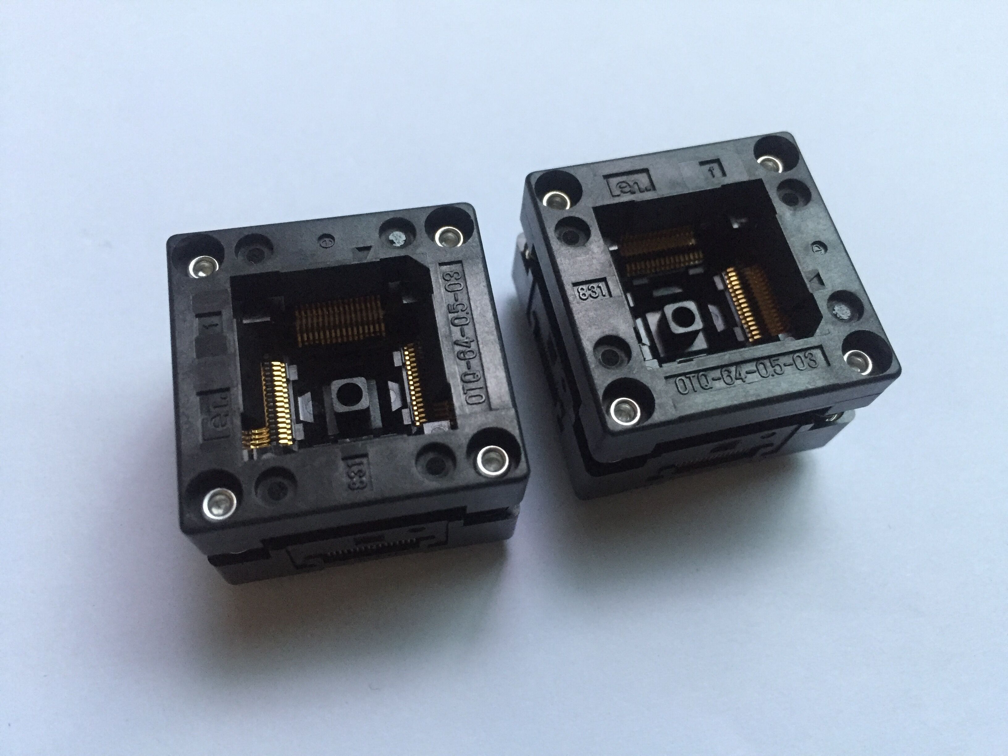 ENPLAS QFP64PIN ic test socket OTQ-64-0.5-03 0.5mm pitch burn in socket