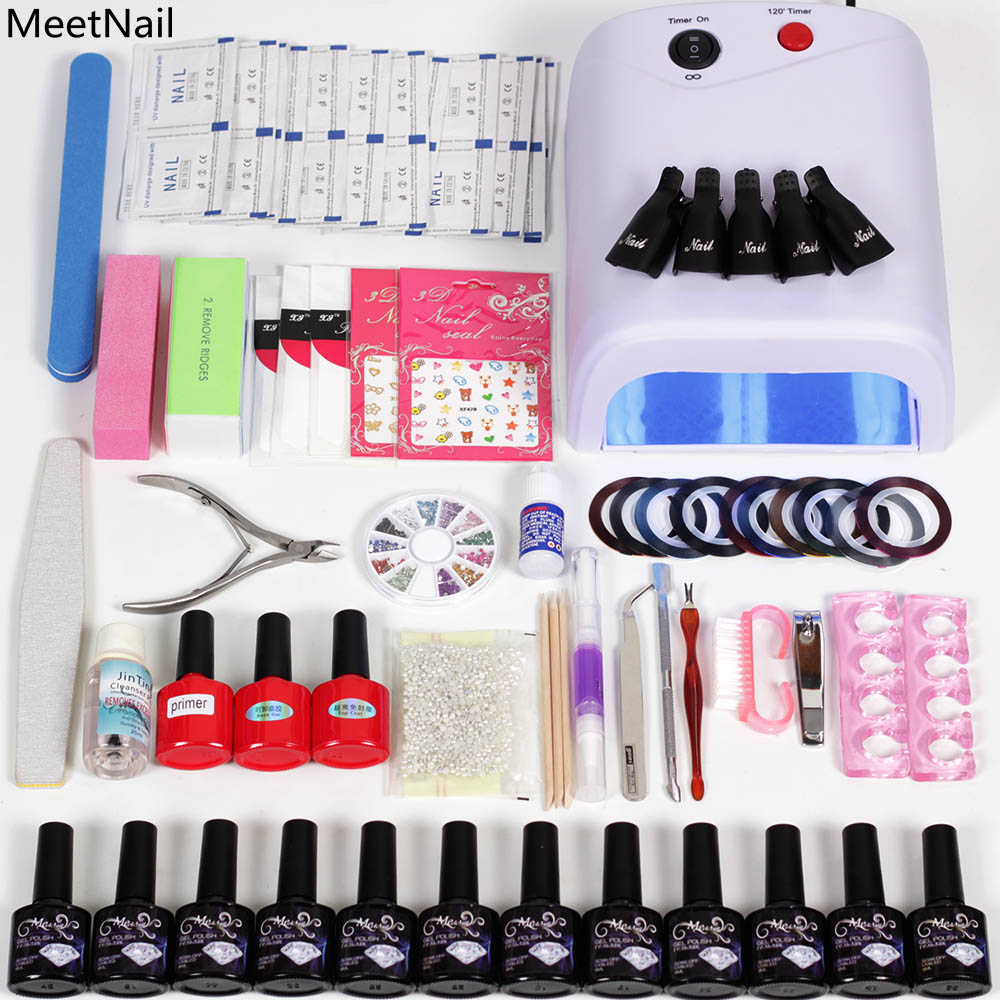 MeetNail nail art tool set 6w/36w led lamp with 12 colorful uv gel rhinestones nail polish decorations for set, 6w lamp
MeetNail nail art tool set 6w/36w led lamp with 12 colorful uv gel rhinestones nail polish decorations for set, 6w lamp