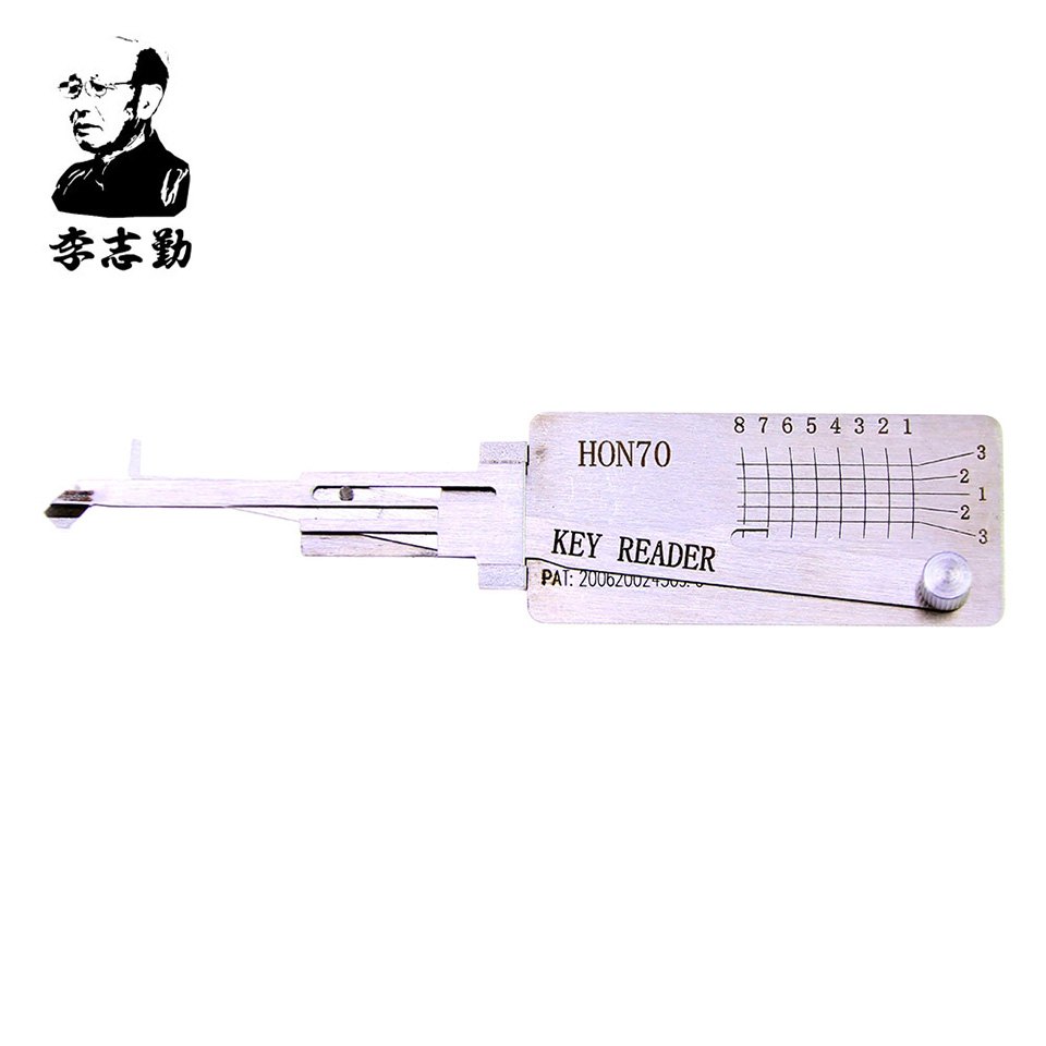 Mr. Li's Original Lishi HON70 Key Reader/Decoder - Best Automotive Locks Unlock Tools on the Market
Mr. Li's Original Lishi HON70 Key Reader/Decoder - Best Automotive Locks Unlock Tools on the Market