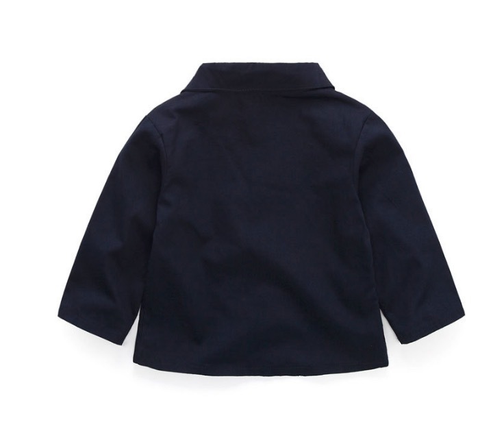 2018 Boys Clothing Autumn New Gentleman Suit Jacket + Shirt + Pants 3 Pieces Coat Long Sleeve Cardigan Fashion Set