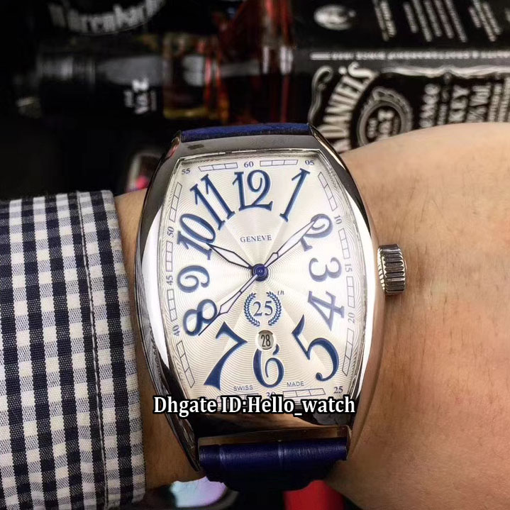 2018 New Style Cintree Curvex Date White Dial Automatic Mens Watch Silver Case Leather Strap High Quality 6 Style Gents Watches, Fm-130c
2018 New Style Cintree Curvex Date White Dial Automatic Mens Watch Silver Case Leather Strap High Quality 6 Style Gents Watches, Fm-130c