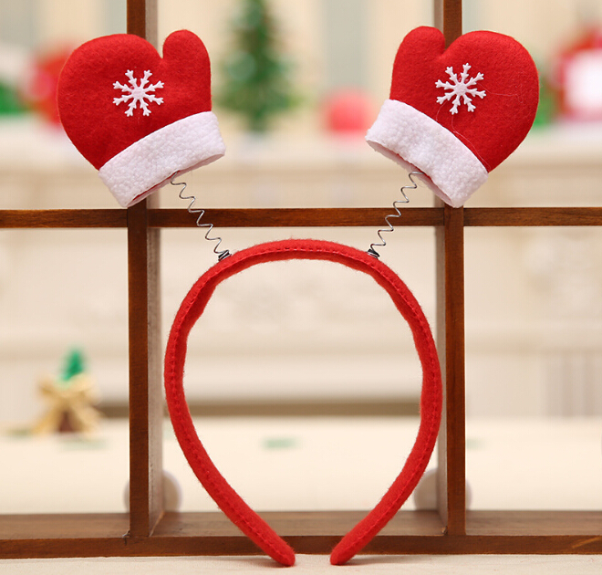 Christmas Headbands Christmas Santa Claus Adult Kids Headbands Christmas Decoration Party Toys New Year Supplies Xmas Gifts For Kids