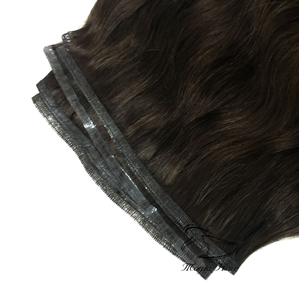9A Brazilian Straight Human Hair Weft 100% Unprocessed Virgin Hair 3#Color Or 613# Light Brown Seamless Hair Weft