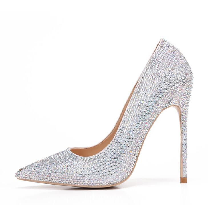 Free shipping fashion women pumps Silver strass Rhinestone point toe high heels shoes Stiletto heeled pumps real photo brand new 120mm 100mm, Red 10cm
Free shipping fashion women pumps Silver strass Rhinestone point toe high heels shoes Stiletto heeled pumps real photo brand new 120mm 100mm, Red 10cm