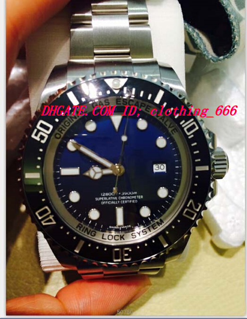 Luxury Watches Stainless Steel Bracelet 116660 BLUE Black Dial Automatic 44mm Mechanical MAN WATCH Men's Wristwatch
Luxury Watches Stainless Steel Bracelet 116660 BLUE Black Dial Automatic 44mm Mechanical MAN WATCH Men's Wristwatch
