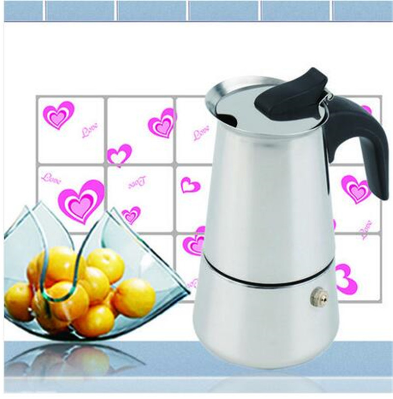 Exquisite6 Cup Percolator Stove Top Coffee Maker Moka Espresso Latte Stainless Pot Coffee & Tea Sets Drinkware
Exquisite6 Cup Percolator Stove Top Coffee Maker Moka Espresso Latte Stainless Pot Coffee & Tea Sets Drinkware