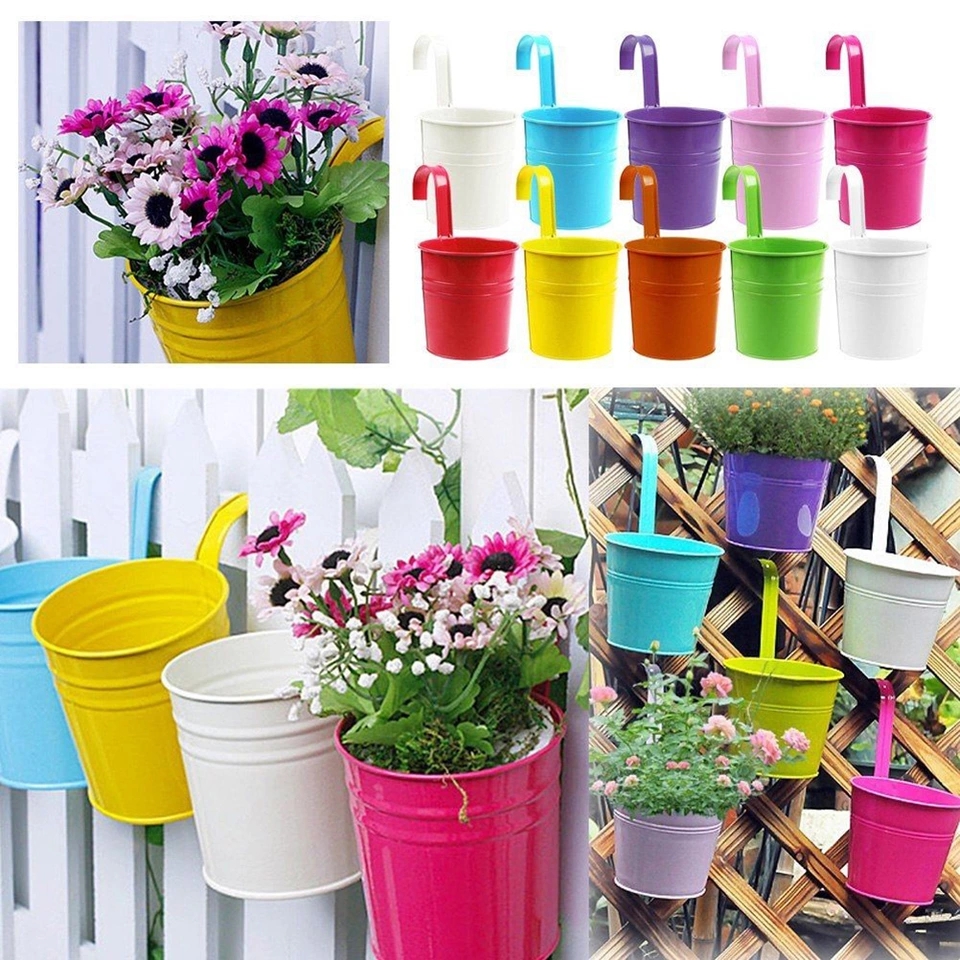 Hanging Flower Pot Hook Wall Pots Iron Flower Holder Balcony Garden Planter Home Decor Plant Pots
Hanging Flower Pot Hook Wall Pots Iron Flower Holder Balcony Garden Planter Home Decor Plant Pots