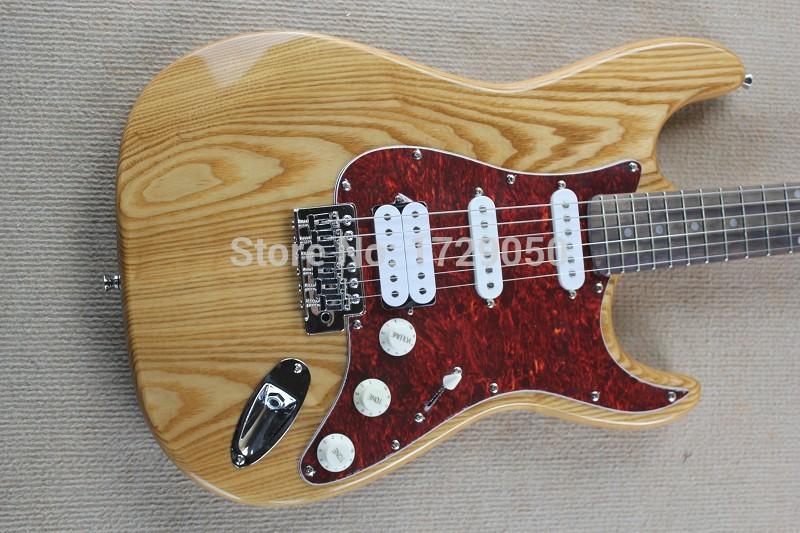 Free Shipping Chinese instrument Custom shop ST Natural Wood color S S H Electric guitar RED Pickguard 1110
Free Shipping Chinese instrument Custom shop ST Natural Wood color S S H Electric guitar RED Pickguard 1110