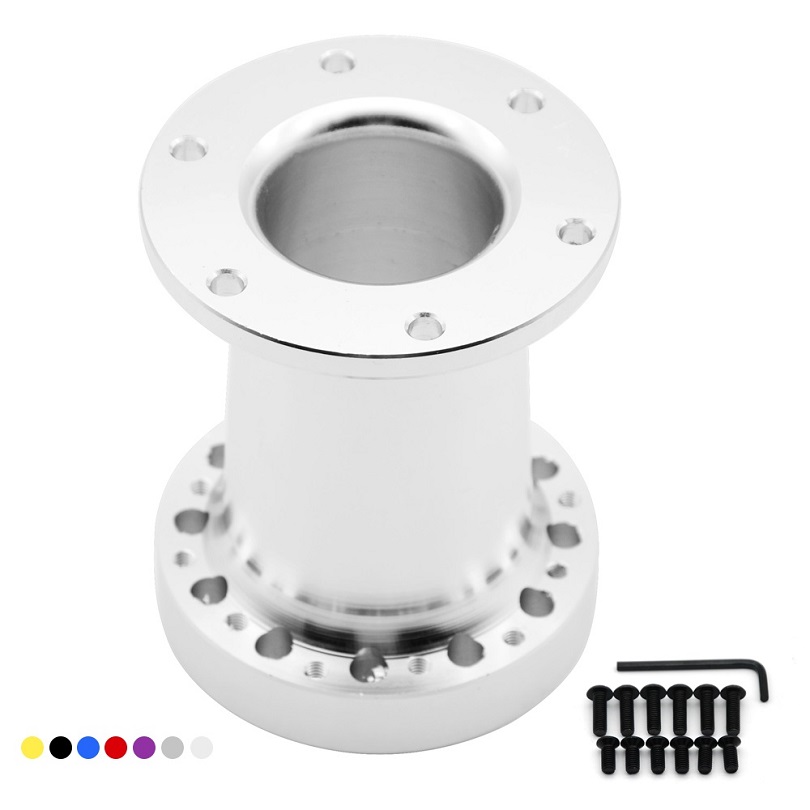 Universal Steering Wheel Hub Spacer 101MM Steering Wheel Hub Boss Kit Adapter Spacer