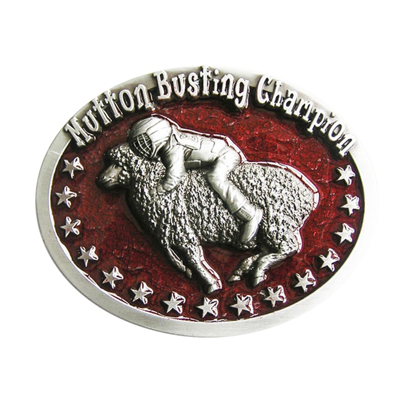 New Vintage Red Enamel Initial Mutton Busting Champion Western Wildlife Vintage Wedding Cosplay Costume Belt Buckle Gurtelschnalle Boucle, Slivery;black
New Vintage Red Enamel Initial Mutton Busting Champion Western Wildlife Vintage Wedding Cosplay Costume Belt Buckle Gurtelschnalle Boucle, Slivery;black
