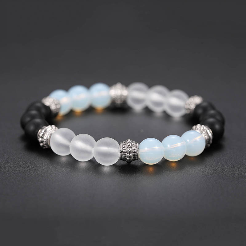 Crystal Stone white black Beads strands Bracelets Bangles for Women Men Healing Pray Elastic Yoga Bracelet Jewelry Gifts will and sandy drop ship
Crystal Stone white black Beads strands Bracelets Bangles for Women Men Healing Pray Elastic Yoga Bracelet Jewelry Gifts will and sandy drop ship