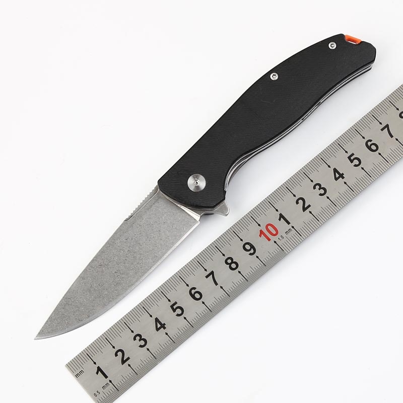 new arrived flipper folding knife d2 stone wash blade g10 steel sheet handle liner lock edc pocket knives
new arrived flipper folding knife d2 stone wash blade g10 steel sheet handle liner lock edc pocket knives