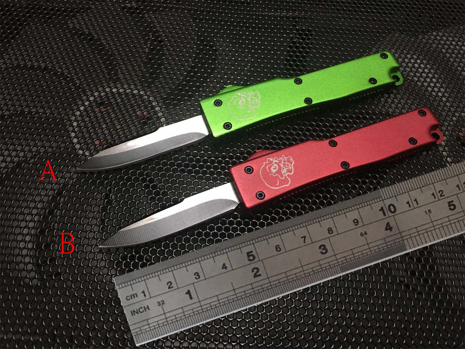 automatic knives mini knife auto knives High quality 5 colors without mic knife logo mini Key buckle pocket knife aluminum handle
automatic knives mini knife auto knives High quality 5 colors without mic knife logo mini Key buckle pocket knife aluminum handle