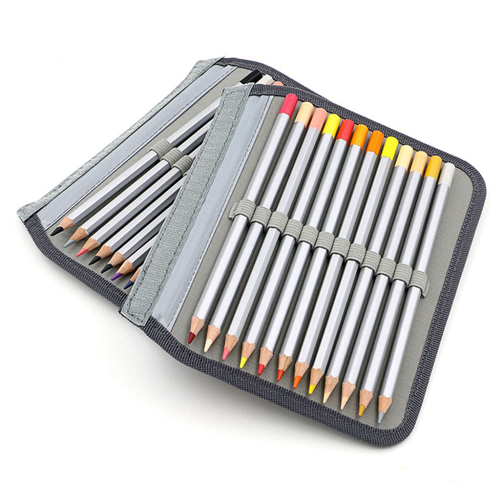 BGCS-72 Holder Pen Colored Pencil Case School Multi-functional High Capacity Zipper Pencil Bag For Student Art Supplies