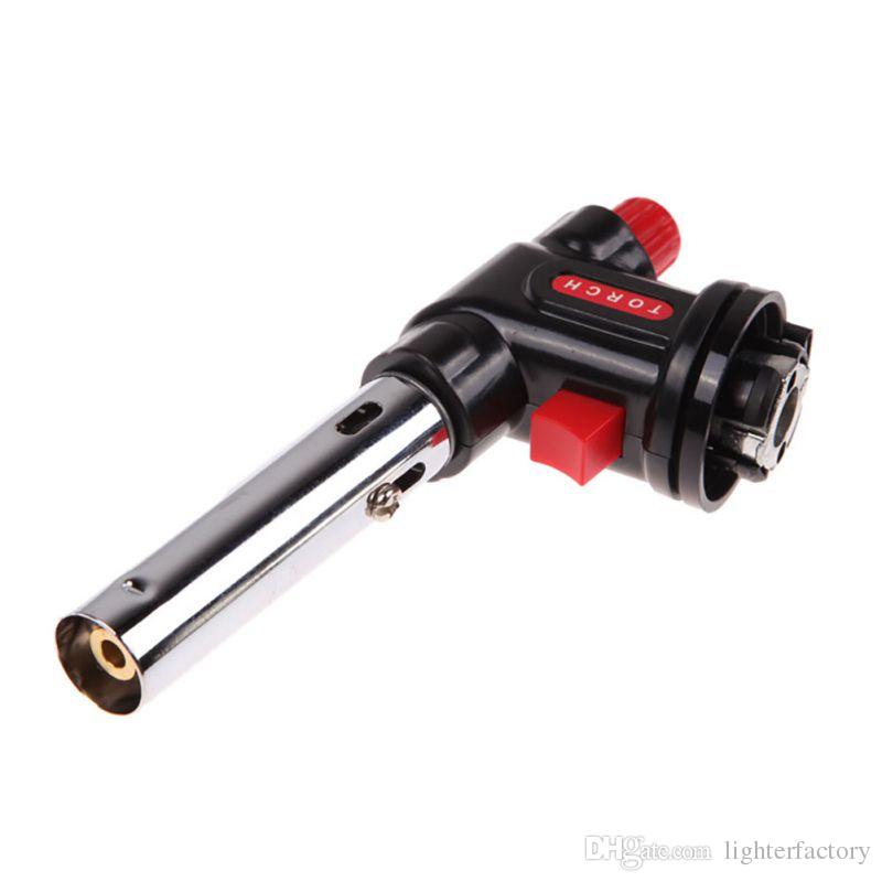 Welding Gun Burner kitchen torch Flamethrower BBQ Guns Butane Gas Blow Torch Lighter Soldering Cooking Tools New W260202
