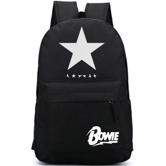 David Bowie backpack Black star day pack Music singer school bag Casual packsack Good rucksack Sport schoolbag Outdoor daypack, Ivory
David Bowie backpack Black star day pack Music singer school bag Casual packsack Good rucksack Sport schoolbag Outdoor daypack, Ivory