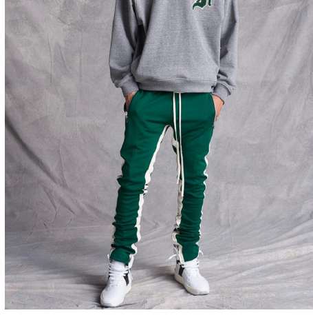 Huation New Men Striped Track Pants Casual Skinny Jogger Fitness Zipper Trousers Mens Hip Hop Tracksuit Sweatpants Unisex Pants
Huation New Men Striped Track Pants Casual Skinny Jogger Fitness Zipper Trousers Mens Hip Hop Tracksuit Sweatpants Unisex Pants
