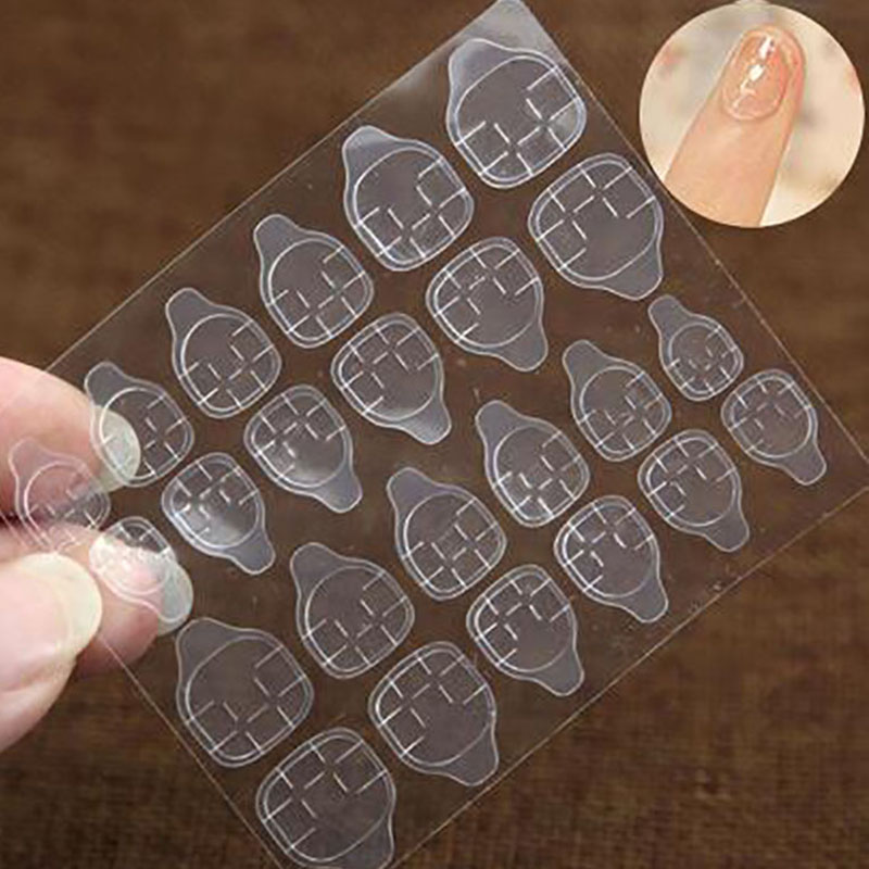 1 sheet 24pcs Nail Tips Transparent Ultra Thin Double Sided Adhesive Stickers False Nail Art Extension long odorlessness nail glueTools L, Clear
1 sheet 24pcs Nail Tips Transparent Ultra Thin Double Sided Adhesive Stickers False Nail Art Extension long odorlessness nail glueTools L, Clear