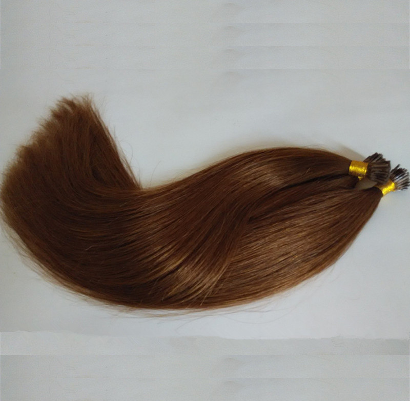 elibess brand100 human remy hair extensions i tip hair 0 5g s100g 200strands 14 16 18 20 22 24inch straight