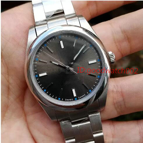 New Sapphire High Quality Men's Watch Perpetual New No Date Steel Domed Gray Dial 114300 Automatic Mechanical Mens wristWatches
New Sapphire High Quality Men's Watch Perpetual New No Date Steel Domed Gray Dial 114300 Automatic Mechanical Mens wristWatches