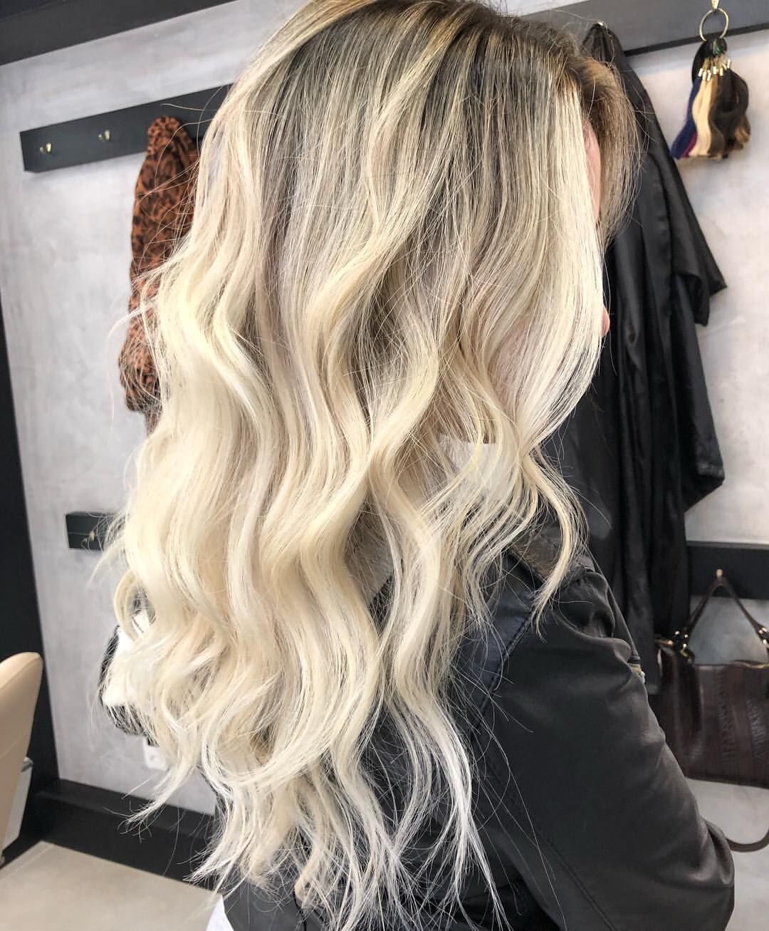 Balayage Ombre Hair Extensions Remy Human Hair of Clip in Hair Extensions Color Brown to Blonde #8 to #613 Silky Straight 120g