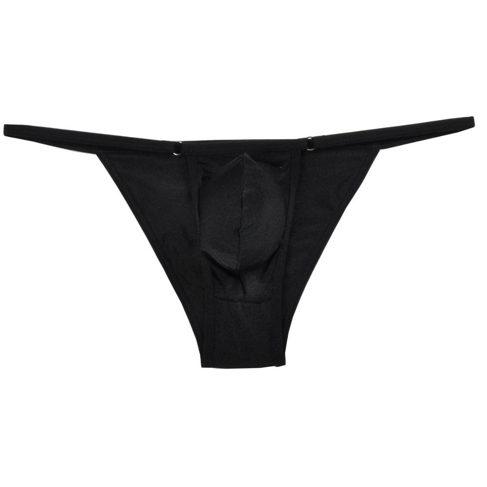 Iron Hoop Decorations Sexy Men's Briefs Undershorts Male Underpants Men Underwear Enhanced Protruding Penis Pouch Brief Smooth