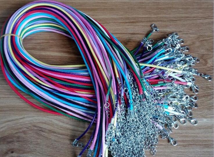 100pcs Colorful Wax Leather Necklace strap buckle shrimp Pendant Jewelry Leather cord lanyard with Chain DIY Free shipping, Black
100pcs Colorful Wax Leather Necklace strap buckle shrimp Pendant Jewelry Leather cord lanyard with Chain DIY Free shipping, Black