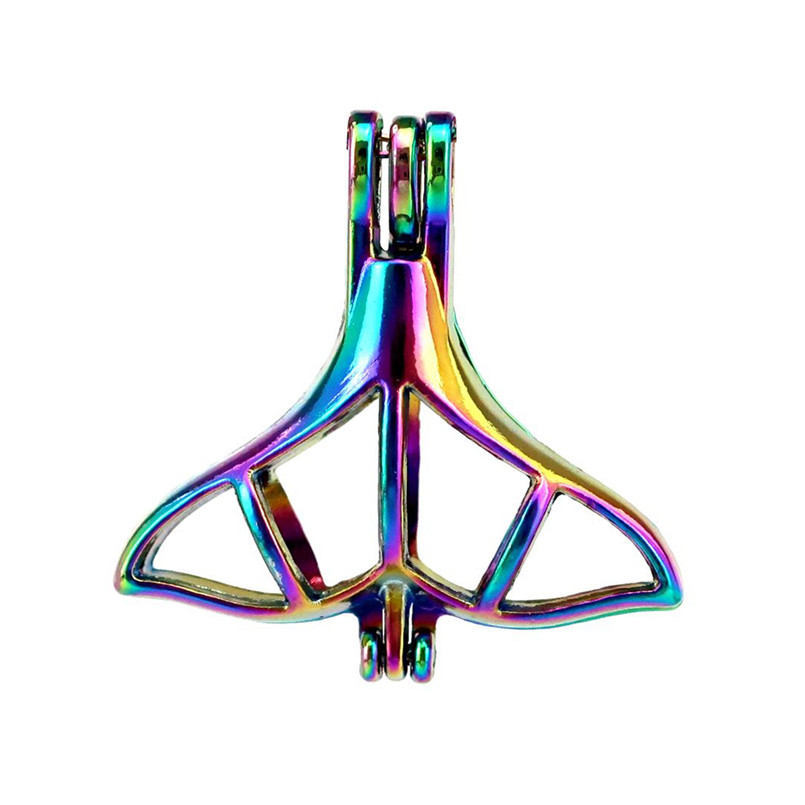 10pcs/lot Rainbow Color Whale Tail Beauty Beads Cage Locket Pendant Diffuser Aromatherapy Perfume Essential Oils Diffuser Floating Pom, Silver
10pcs/lot Rainbow Color Whale Tail Beauty Beads Cage Locket Pendant Diffuser Aromatherapy Perfume Essential Oils Diffuser Floating Pom, Silver
