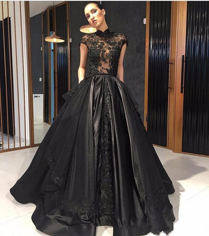 Elie Saab 2018 Black Lace Formal Celebrity Evening Dresses High Neck See Through Red Carpet Prom Party Gowns, Orange
Elie Saab 2018 Black Lace Formal Celebrity Evening Dresses High Neck See Through Red Carpet Prom Party Gowns, Orange